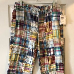 Ralph Lauren Sport Capri madras plaid pants